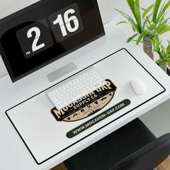 Desk Mat — Mocassin Gap Supply Co. Logo Large Gaming/Office Mouse Pad