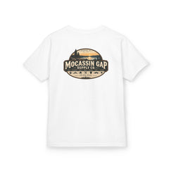 Kids T‑Shirt — Mocassin Gap Supply Co. Vintage Logo Tee