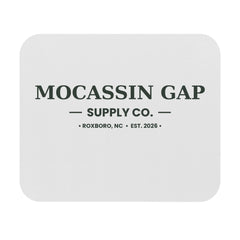 Mouse Pad — Mocassin Gap Supply Co. Logo (Roxboro, NC Est. 2026)